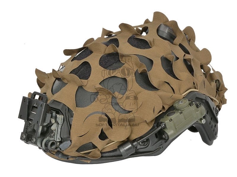 Copertura mimetica tagliata al laser 3D per elmetto high-cut Coyote di 8FIELDS