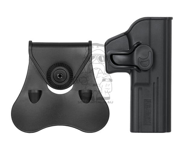 Fondina softair per G17/G19/G18 nera di AMOMAX