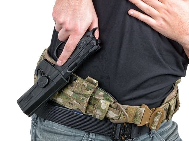 Attacco MOLLE per softair nero di AMOMAX