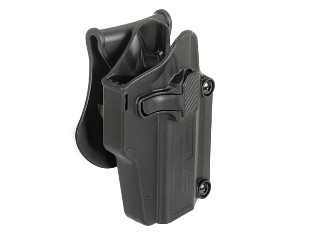 Fondina Per-Fit per oltre 80 modelli di pistola nera di AMOMAX