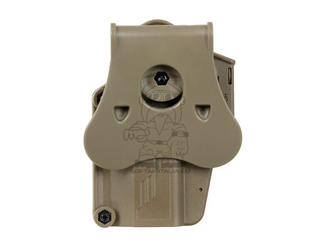 Fondina Per-Fit universale per oltre 80 modelli di pistola Tan di AMOMAX