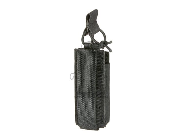 Tasca portacaricatore pistola elastica laser-cut nera di 8FIELDS