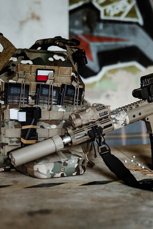Dummy PEQ15 LA-5 (Contenitore Batteria) Dark Earth di BIG DRAGON