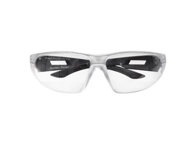 Occhiali balistici Dragon Fire antiappannamento trasparenti di EDGE TACTICAL