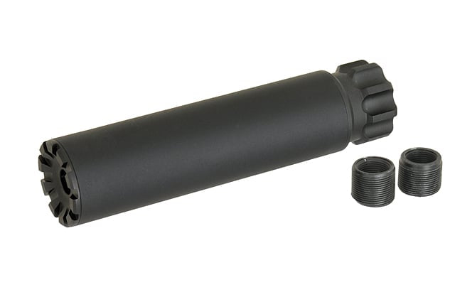 Silenziatore dummy Spook 148mm nero di FMA