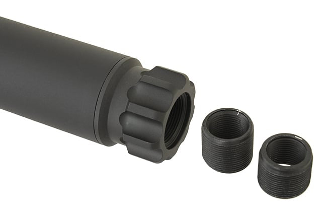 Silenziatore dummy Spook 148mm nero di FMA