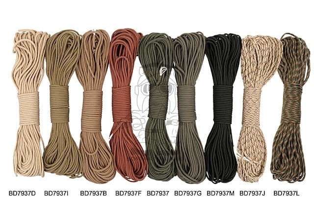 Paracord in nylon da 30m mimetico Forest Camo di BIG DRAGON