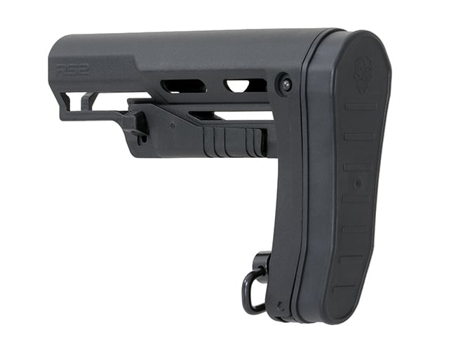 Calcio sottile RS2 per serie AR-15/M4 nero di APS