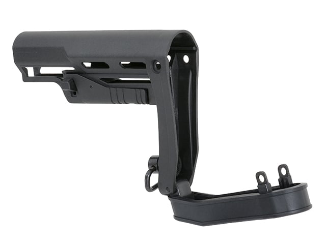 Calcio sottile RS2 per serie AR-15/M4 nero di APS