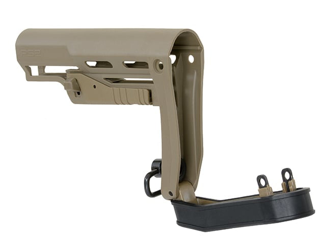 Calcio sottile RS2 per serie AR-15/M4 colore Dark Earth di APS