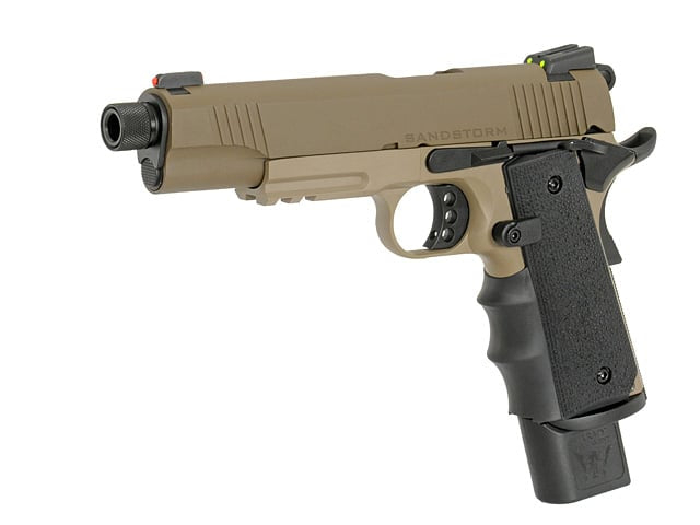 Pistola a gas 1911 R32 Sandstorm grigio scuro di ARMY ARMAMENT