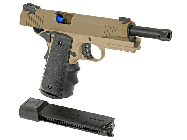 Pistola a gas 1911 R32 Sandstorm grigio scuro di ARMY ARMAMENT