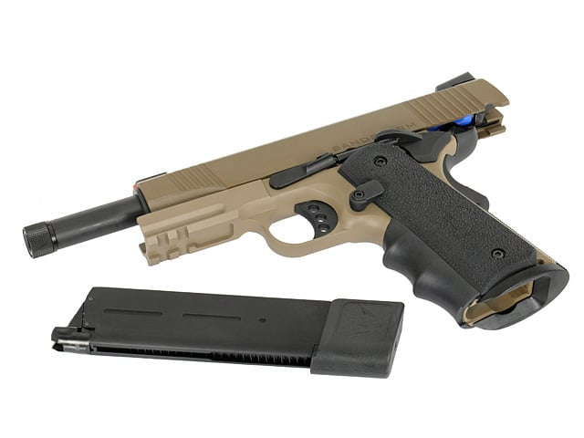Pistola a gas 1911 R32 Sandstorm grigio scuro di ARMY ARMAMENT