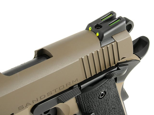 Pistola a gas 1911 R32 Sandstorm grigio scuro di ARMY ARMAMENT