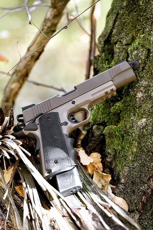 Pistola a gas 1911 R32 Sandstorm grigio scuro di ARMY ARMAMENT