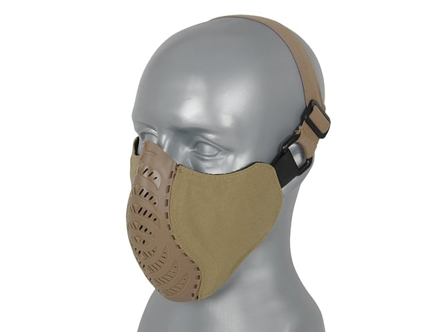 Maschera protettiva a mezza faccia Dark Earth di FMA