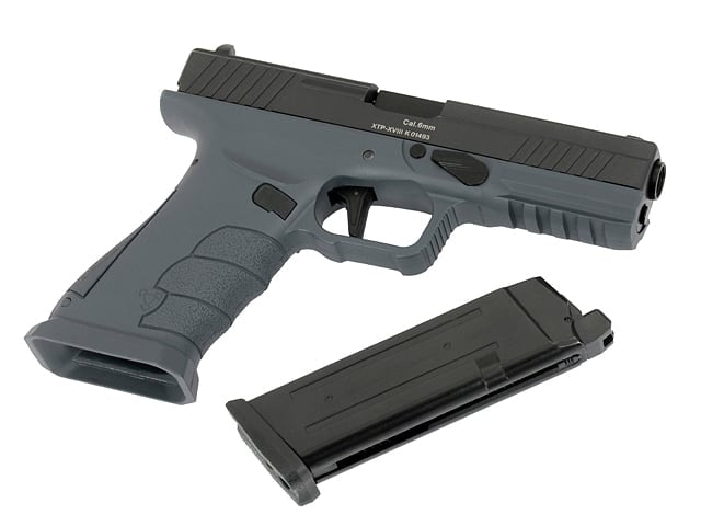Pistola da addestramento XTP Xtreme grigia di APS