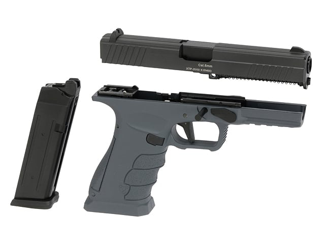 Pistola da addestramento XTP Xtreme grigia di APS