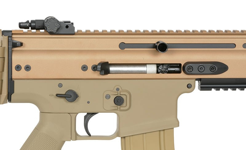 Fucile elettrico FN SCAR-L Tan con ETU di CYBERGUN