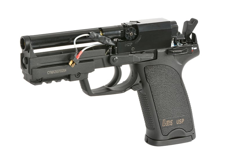 Pistola elettrica AEP USP 9mm Mosfet licenza UMAREX di CYMA