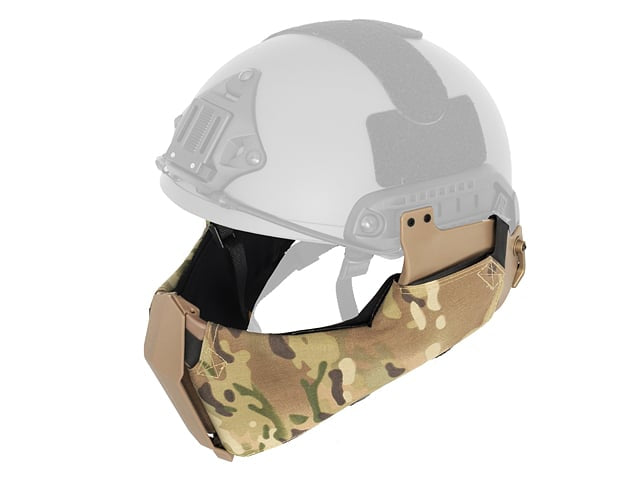 Protezione mandibolare per casco Multicam di FMA