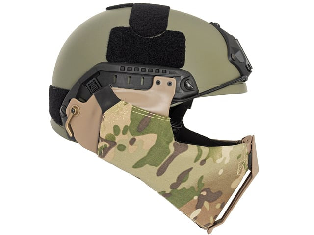 Protezione mandibolare per casco Multicam di FMA