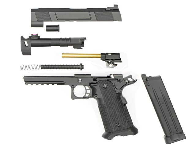 Pistola a gas R501 HI-CAPA nera di ARMY ARMAMENT