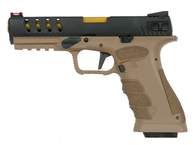 Pistola Full Auto SHARK Dark Earth di APS