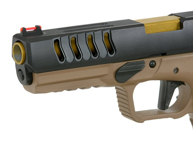 Pistola Full Auto SHARK Dark Earth di APS