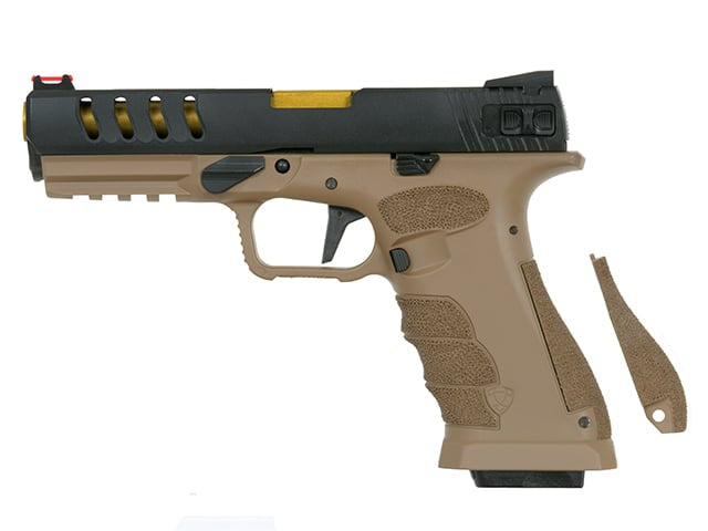 Pistola Full Auto SHARK Dark Earth di APS
