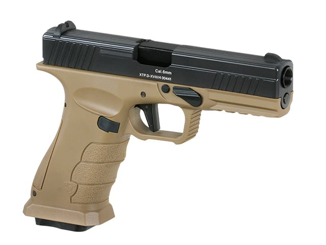 Pistola da addestramento XTP Xtreme Dark Earth di APS