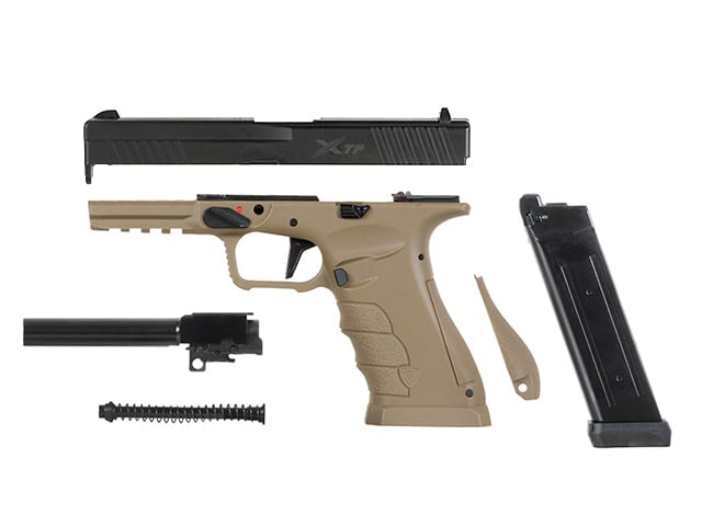 Pistola da addestramento XTP Xtreme Dark Earth di APS