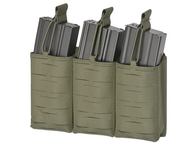 Pannello tattico laser-cut con 3 tasche AR15 Ranger Green di 8FIELDS