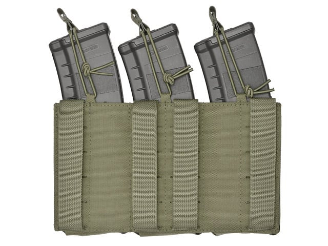 Pannello tattico laser-cut con 3 tasche AR15 Ranger Green di 8FIELDS
