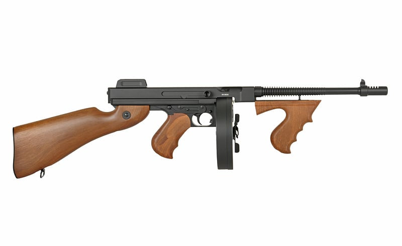 Replica di mitragliatrice Thompson CM.051 nera di CYMA