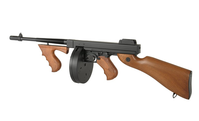 Replica di mitragliatrice Thompson CM.051 nera di CYMA