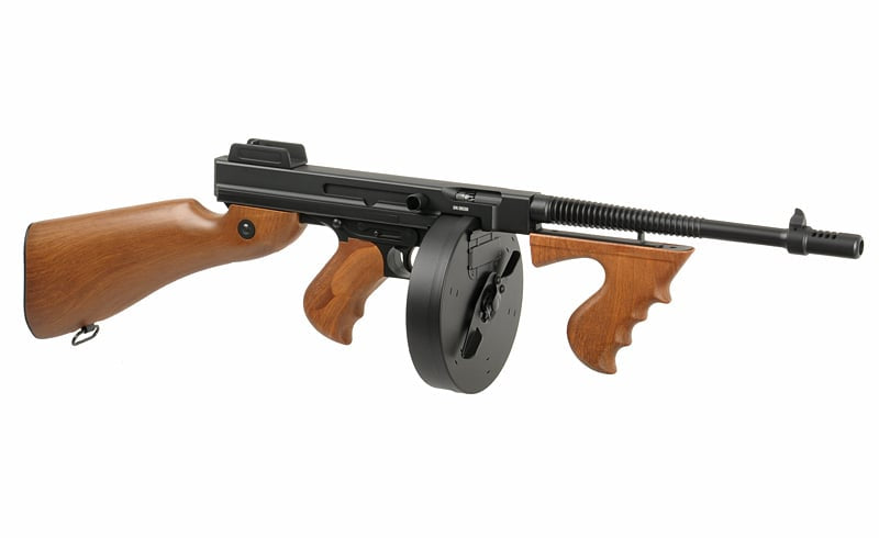 Replica di mitragliatrice Thompson CM.051 nera di CYMA