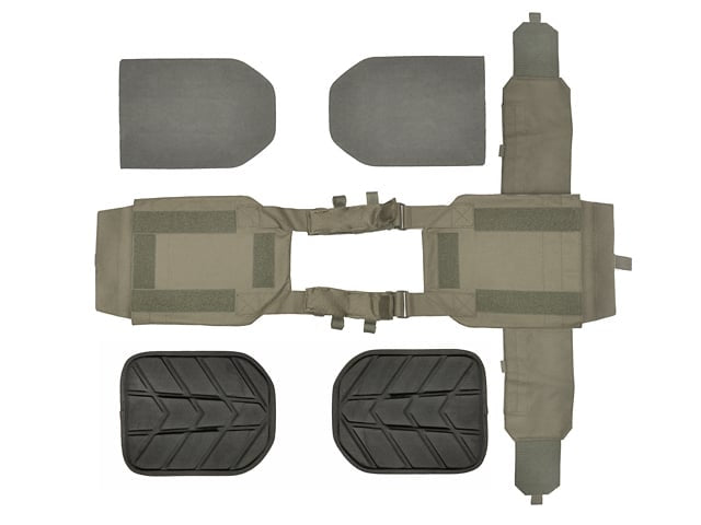 Plate Carrier Operativo Laser-Cut “Buckle Up” Ranger Green di 8FIELDS