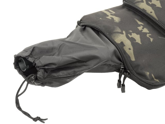 Custodia per fucile 100cm Multicamo Nero di 8FIELDS