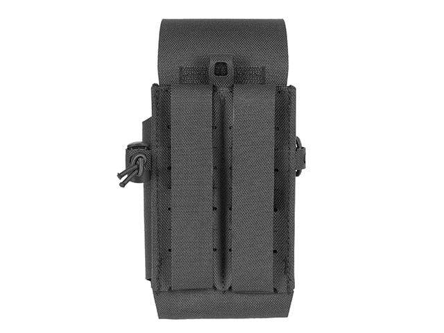 Tasca portacaricatore DMR 417 / SR25 doppia, taglio laser nera di 8FIELDS