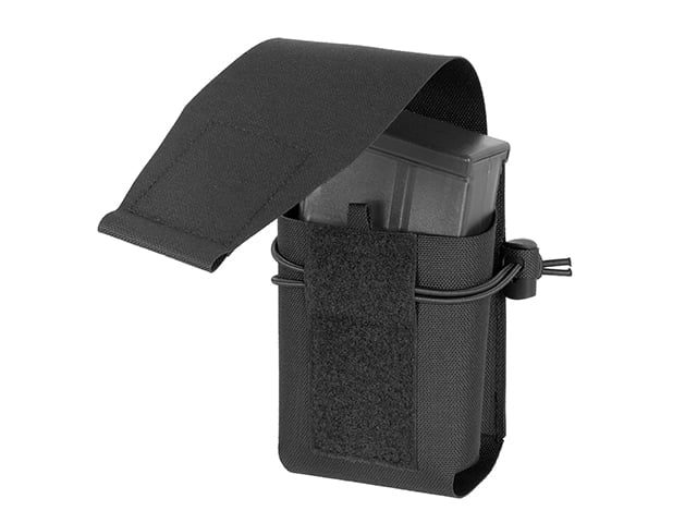 Tasca portacaricatore DMR 417 / SR25 doppia, taglio laser nera di 8FIELDS