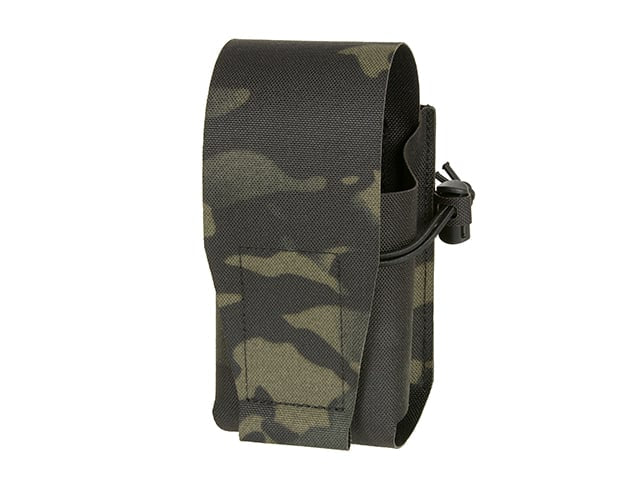 Pouch portacaricatore DMR 417 / SR25, taglio laser - Multicamo Black di 8FIELDS