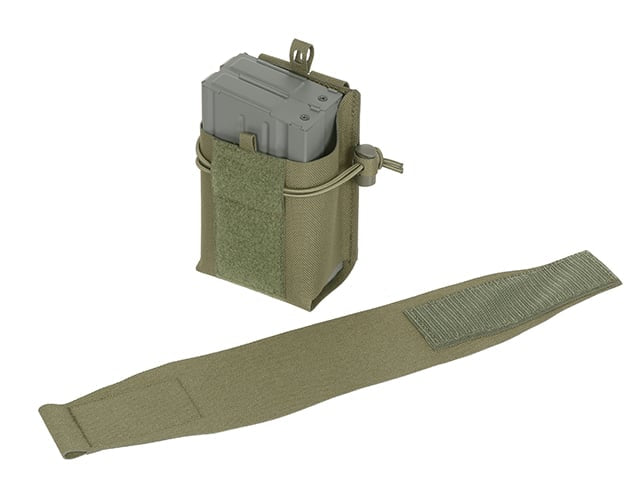 Tasca portacaricatore DMR 417 / SR25 doppia, taglio laser - Olive di 8FIELDS