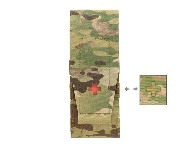 Inserto pannello medico taglio laser per tasca AR Multicamo di 8FIELDS