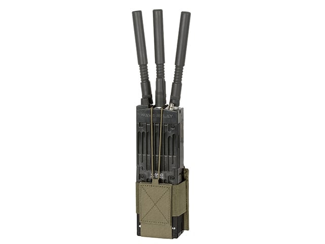 Tasca porta radio Laser Cut Ranger Green di 8FIELDS