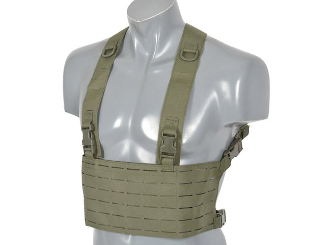 Chest rig laser-cut Ranger Green di 8FIELDS