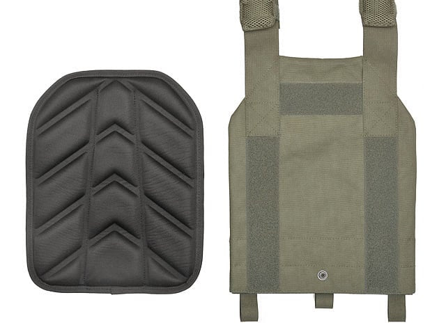 Gilet tattico Plate Carrier Buckle-Up con porta caricatori AR15/AK Ranger Green di 8FIELDS