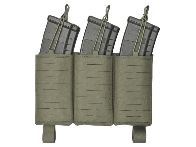 Pannello Buckle Up tagliato al laser per 3 caricatori AR15/AK Ranger Green di 8FIELDS