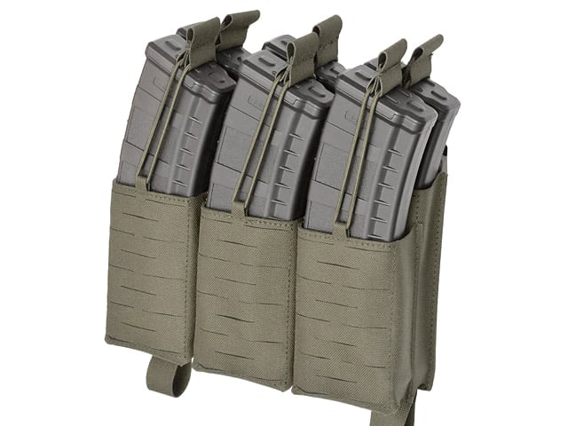 Pannello Buckle Up taglio laser per 6 caricatori AR15 / AK Ranger Green di 8FIELDS