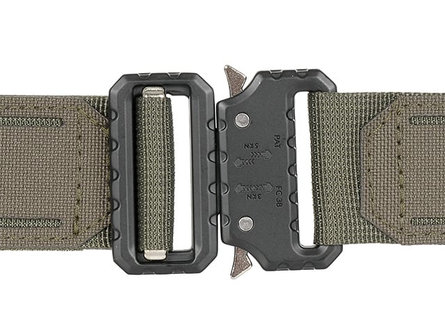 Cintura minimalista EDC taglio laser XL Ranger Green di 8FIELDS